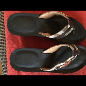 Coach Wedge Flip Flops